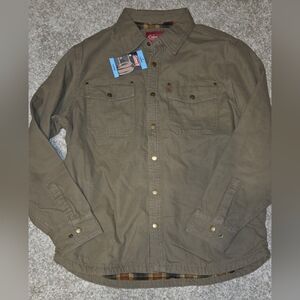 Men's Fleece-line Outdoor Jacket - MISSING ToP SNAP PIECE